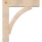 Ekena Millwork Thorton Block Smooth Bracket w/ Offset Brace, Douglas Fir, 7 1/2"W x 32"D x 36"H BKT0806X32X36THR05SDF - alternate 2